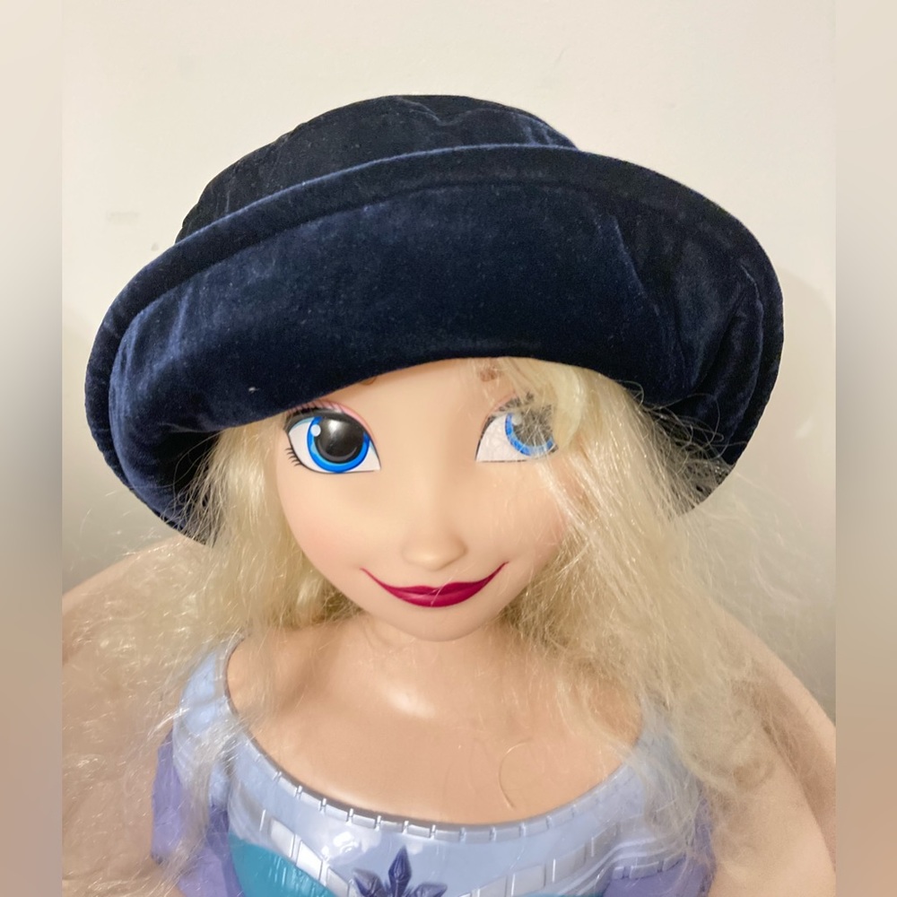 Vintage Velvet Floppy Hat